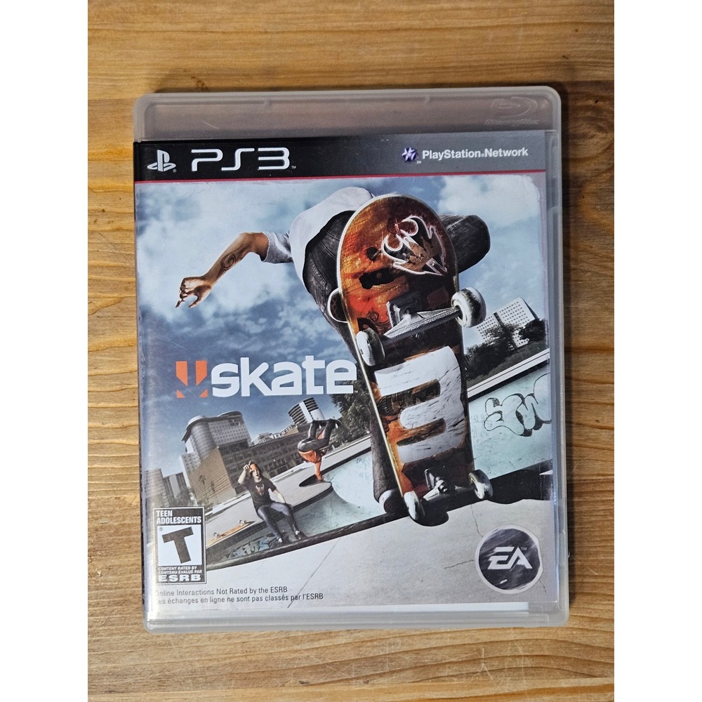 Skate 3 Sony PlayStation 3 PS3 EA Sports Skateboarding Game Complete CIB